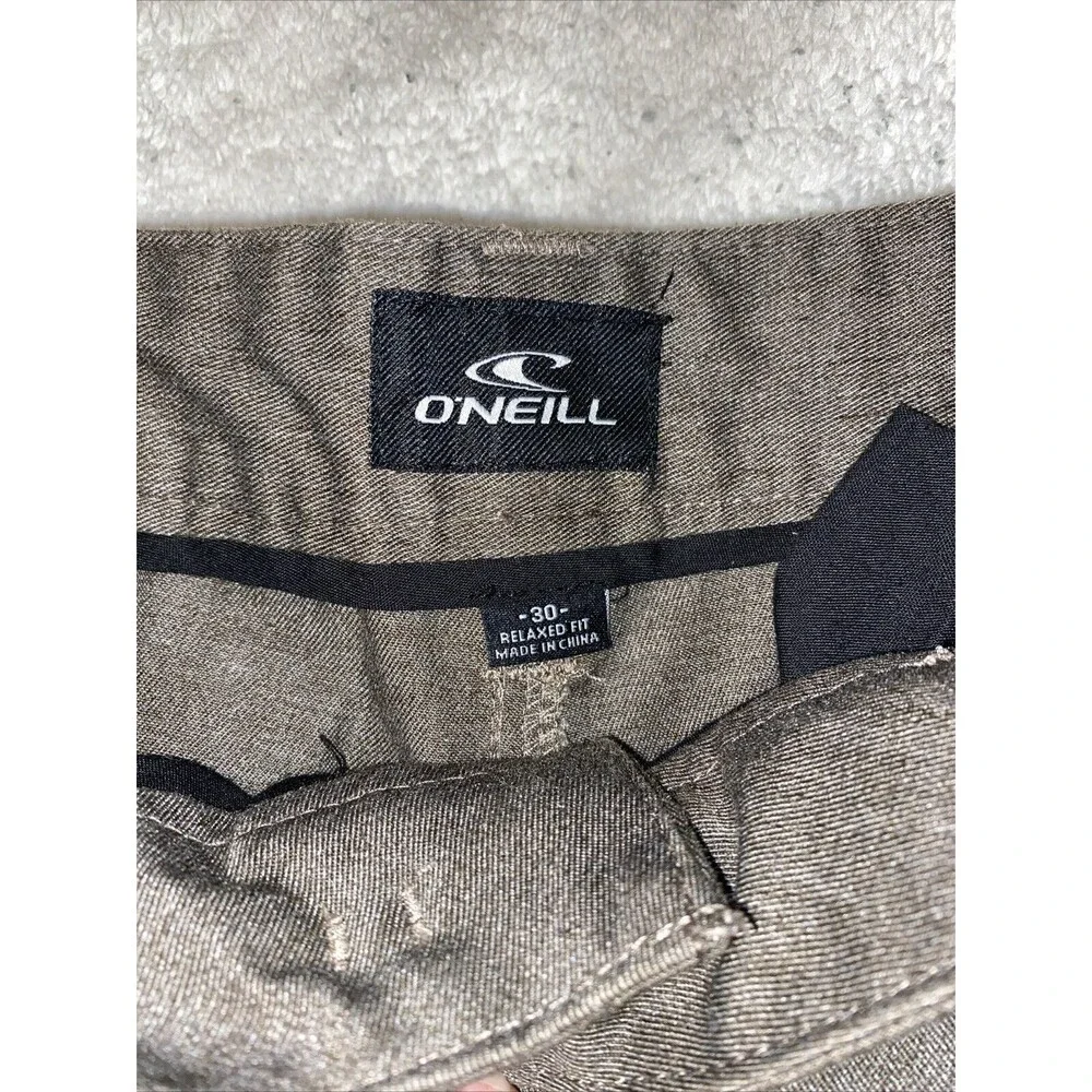 O'Neill Shorts Mens Size 30 Grey/Brown Relaxed Fit